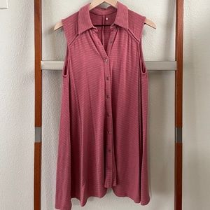 Button-up Anthro Shirt/Dress